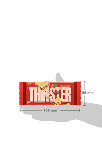 Thinster Fındık Kremalı Gofret 55 gr x 4 adet