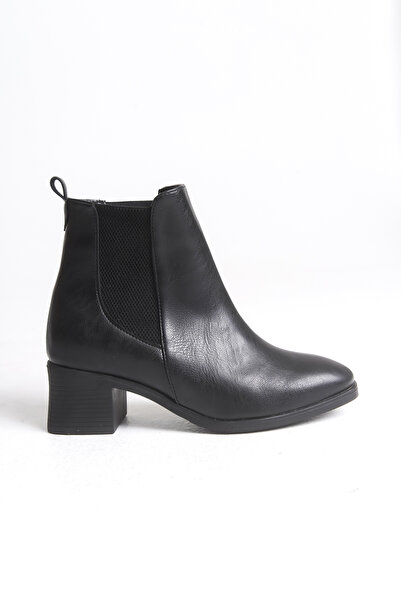 Riccon Tamnesra Kadın Bot 0012612 Siyah Cilt