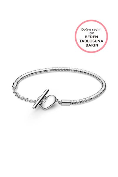 Pandora Moments Kalp T Kapama Klipsli Bileklik