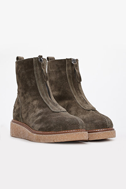 FAST STEP Cizme clasice de damă din piele naturală și blană 657KZA2502