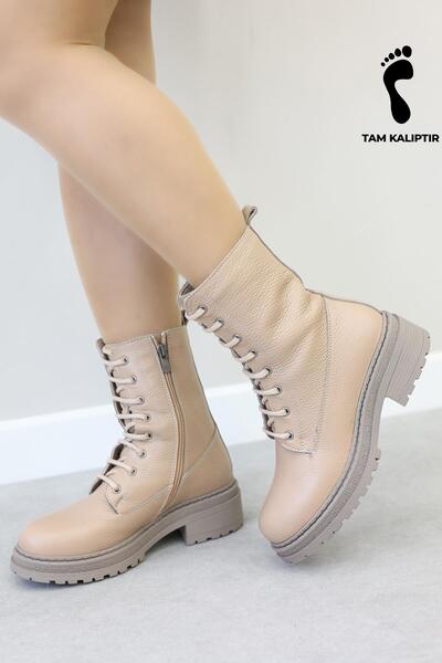 FAST STEP Шкіряні жіночі черевики на товстій підошві 257SZA621