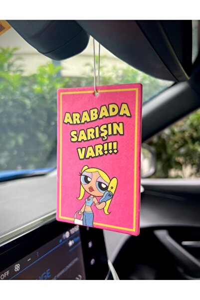 Duftpalm ARABADA SARIŞIN VAR TASARIMLI OTO KOKUSU DEKORATİF ARAÇ KOKUSU VE AK...