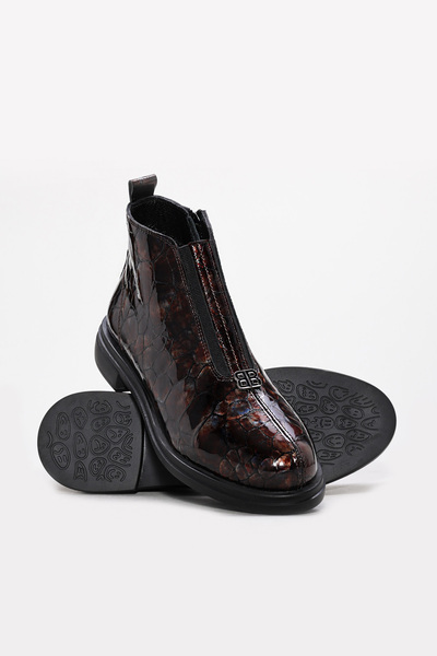 FAST STEP Hakiki Deri Kadın Klasik Bot 238SZA116