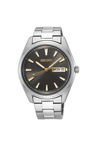 Seiko SUR343P Quartz Çelik Gri 40 mm Erkek Kol Saati