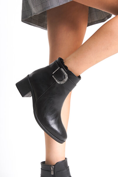 Riccon Viclivren Women's Boots 0012635 Black Leather