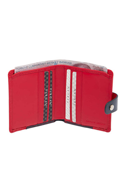 Tergan Чорний шкіряний чоловічий гаманець - S1CE00001652-U8D