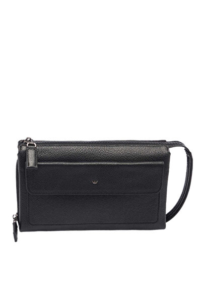 Tergan Siyah Hakiki Deri Erkek Portföy Çantası - S1PC00021138-A6F