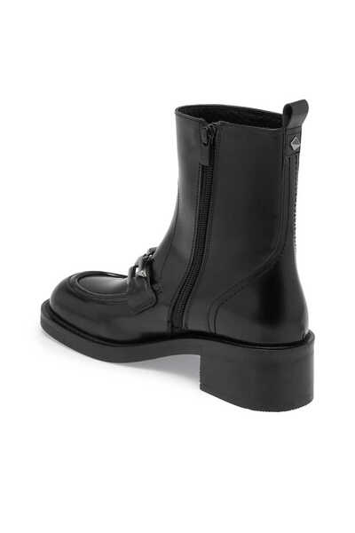 Tergan Siyah Hakiki Deri Kadın Casual Bot - K23K1BT67039-A35