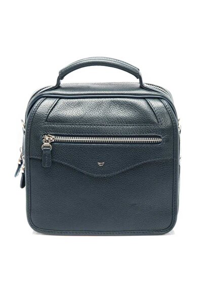 Tergan Lacivert Hakiki Deri Erkek Portföy Çantası - S1PC00002958-X86