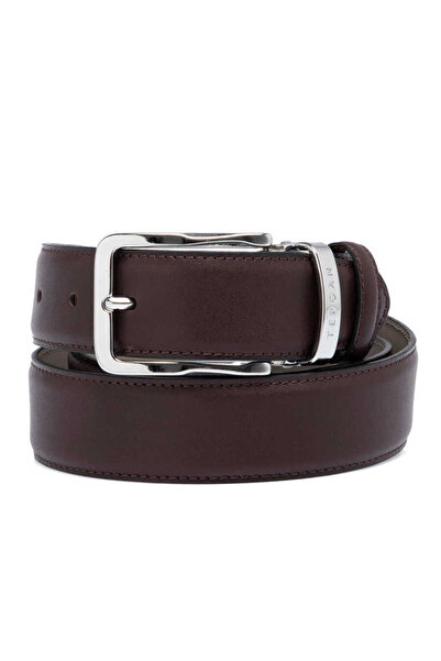 Tergan Kahve Hakiki Deri Erkek Kemer - S1EK00000302-F78