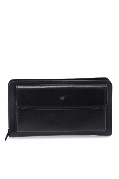 Tergan Siyah Hakiki Deri Erkek Portföy Çantası - S1PC00021242-B06