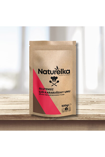 Naturelka Glutensiz Çiğ Karabuğday Unu 500 Gr