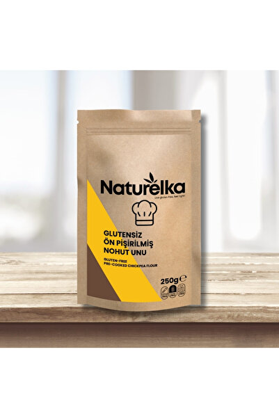 Naturelka Glutensiz Ön Pişirilmiş Nohut Unu 250 Gr