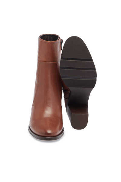 Tergan Taba Hakiki Deri Kadın Klasik Bot - K23K1BT67038-A37