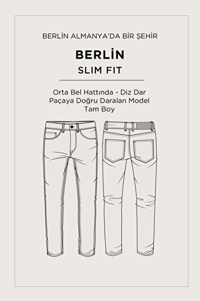 Avva Men's Brown Classic Waist Cotton Distressed Washed Berlin Slim Fit Jean Pants A52Y3501