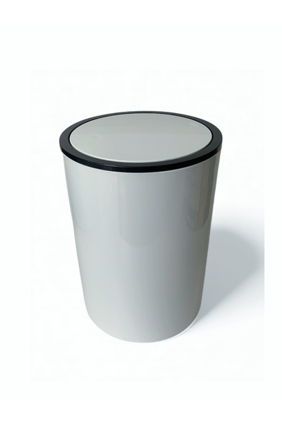 Saban Off-White Trash Can 5 Liter Inca Model