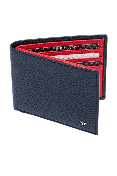 Tergan Чорний чоловічий гаманець із натуральної шкіри - S1CE00001648-N74