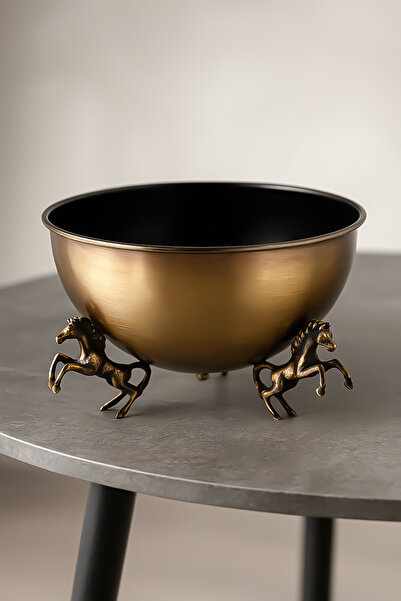 AKSESUAR EVRENİ Lumbo Decorative Bowl Flower Holder Vase Sugar Bowl Home Office Decoration