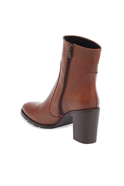 Tergan Taba Hakiki Deri Kadın Klasik Bot - K23K1BT67038-A37