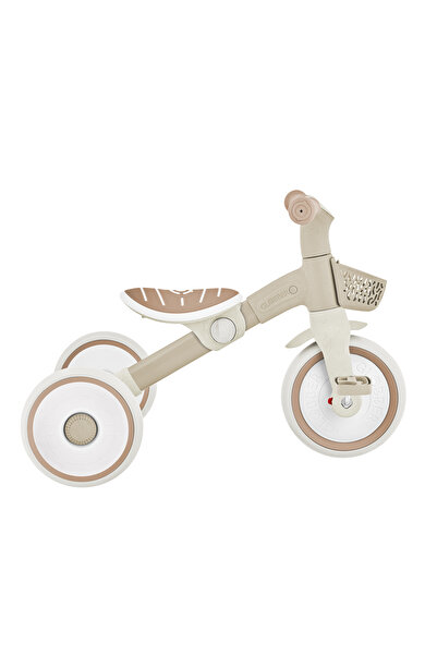 Globber Ecologic Learning Trike Convertible 2 in 1 Kids Balance Bike – Eco-Friendly Ride On – Sand