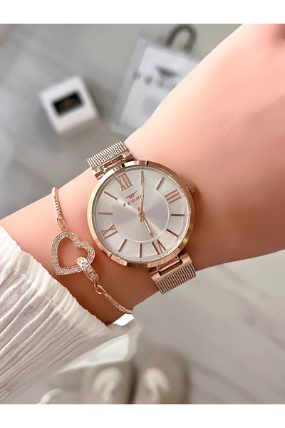 FERRO Women's Wristwatch - Original Product - Bracelet Gift - 3 Atm Waterproof