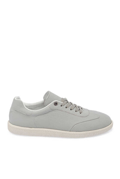 Tergan Gri Hakiki Deri Erkek Sneaker - E24I1AY56704-H1Y