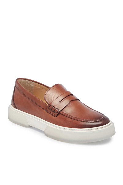 Tergan Taba Hakiki Deri Erkek Casual Ayakkabı - E24I1AY56718-A37