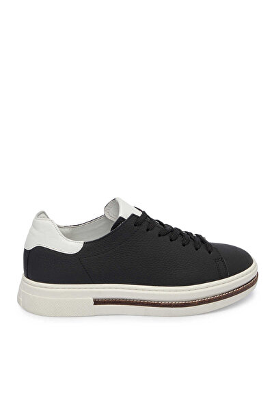 Tergan Siyah Hakiki Deri Erkek Sneaker - E24I1AY56707-A41