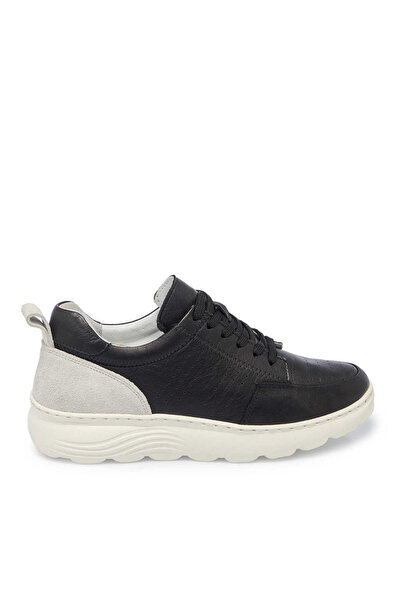Tergan Siyah Hakiki Deri Kadın Sneaker - K24I1AY67297-A23
