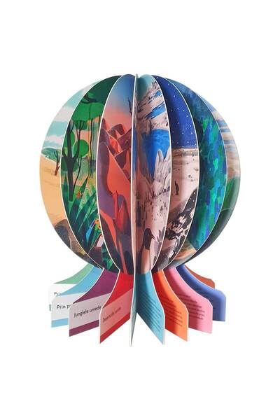 Editura Katartis Encyclopedias, Set of 2 globe books, Our Planet