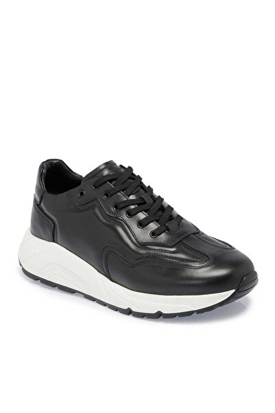 Tergan Siyah Hakiki Deri Erkek Sneaker - E24S1AY56975-A43