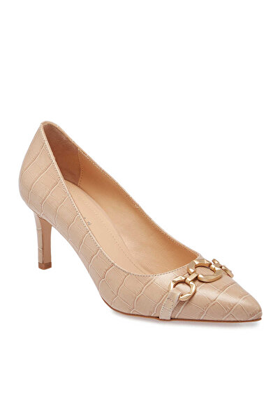 Tergan Nude Hakiki Deri Kadın Stiletto - K24S1AY67605-U4O