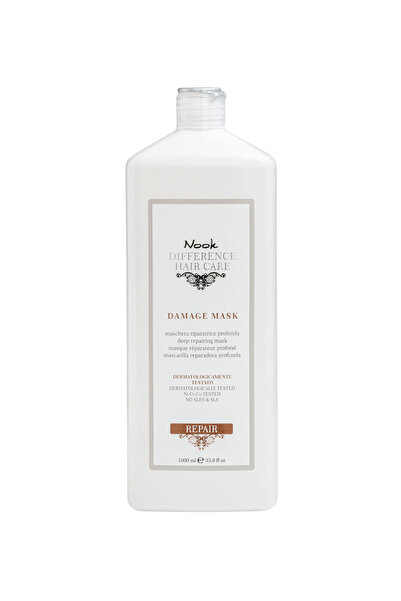 Nook DHC İnce Yıpranmış Saçlar İçin Keratin Kolajen Destekli Ekstra Yoğun Onarıcı Saç Maskesi 1000ml