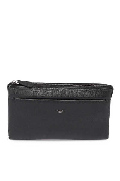 Tergan Black Genuine Leather Men's Portfolio Bag - S1Pc00021519-U9G