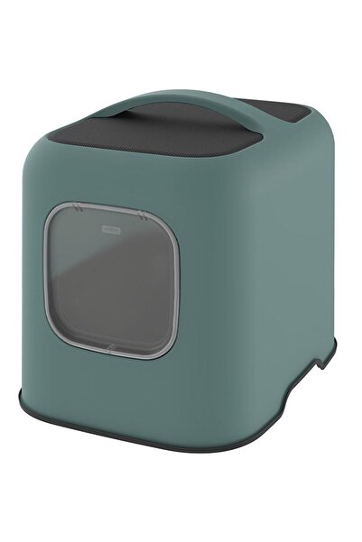 Rotho Biala Kapalı Kedi Tuvaleti - Karbon Filtreli ve Kolay Temizlenebilir