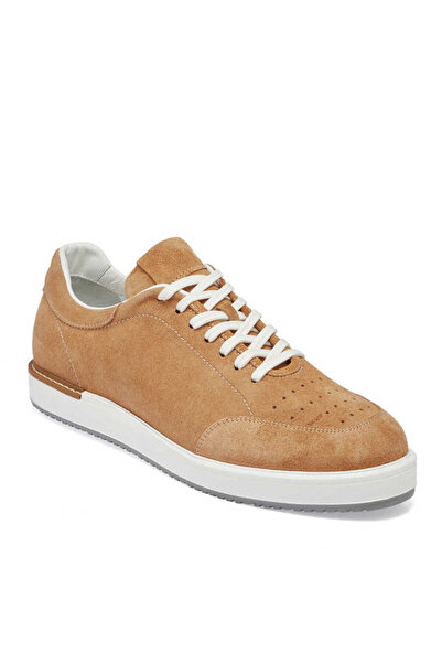 Tergan Taba Hakiki Süet Deri Erkek Sneaker - E24I1AY56857-K59