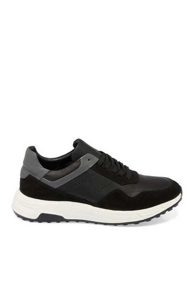 Tergan Siyah Hakiki Deri Erkek Sneaker - E24I1AY56859-A23
