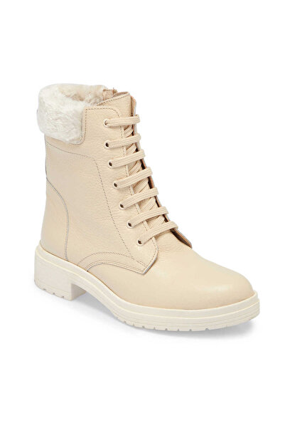 Tergan Bej Hakiki Deri Kadın Casual Bot - K24K1BT67571-B19
