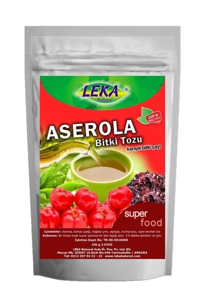 leka baharat Aserola Bitki Tozu 100 g
