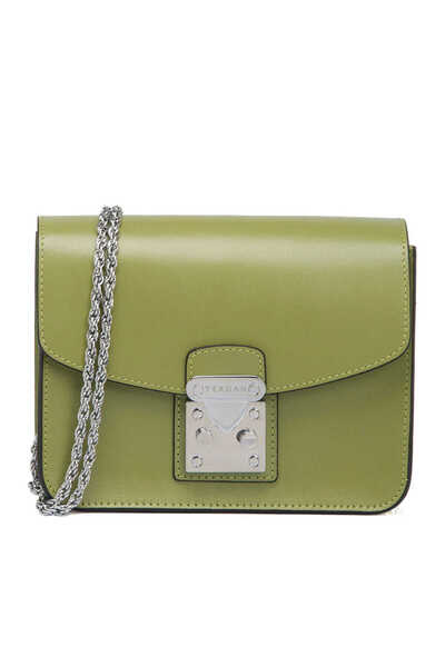 Tergan Yeşil Hakiki Deri Kadın Çapraz Askılı Çanta - S25K1BC78972-J2G