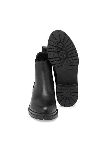 Tergan Siyah Hakiki Deri Kadın Casual Bot - K24K1BT67620-A23