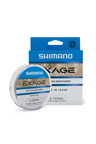 Shimano Exage Monofilament Misina 150mt 0.25mm 5.50kg