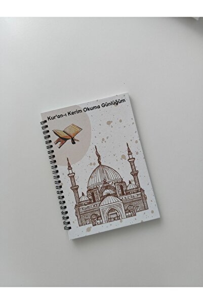 beticraft Kur'an'ı Kerim Okuma Günlüğüm A5 Boy Spiralli