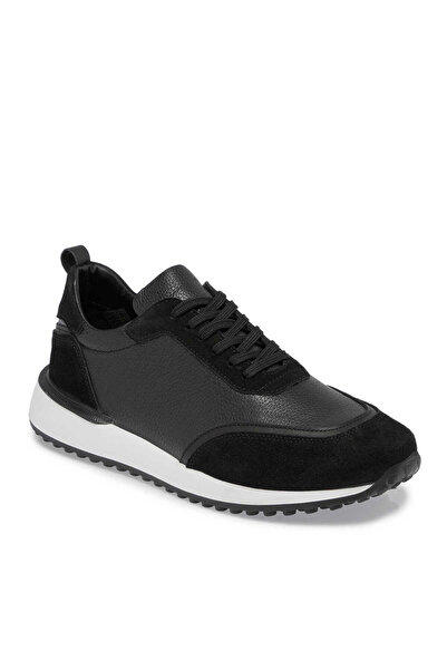 Tergan Siyah Hakiki Deri Erkek Sneaker - E24S1AY56959-W19