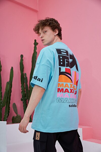 Rocqerx R-5555 Μπλουζάκι με μεγάλη στάμπα