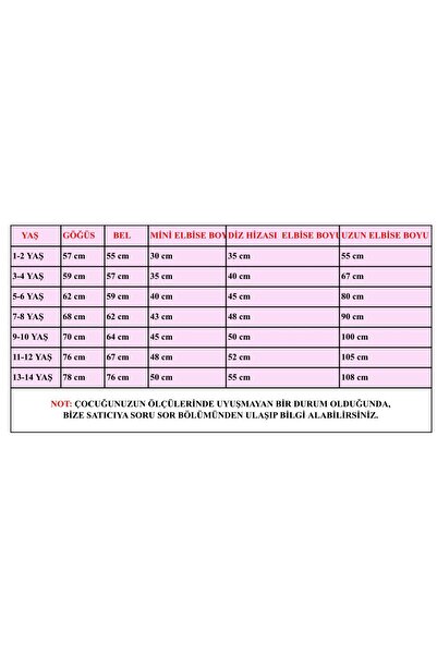 Da&Mira Kız Çocuk Siyah Renk Doğum Günü Parti Özel Gün Elbisesi