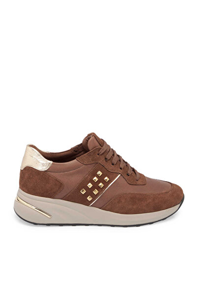 Tergan Taba Hakiki Deri Kadın Sneaker - K24S1AY67721-A29