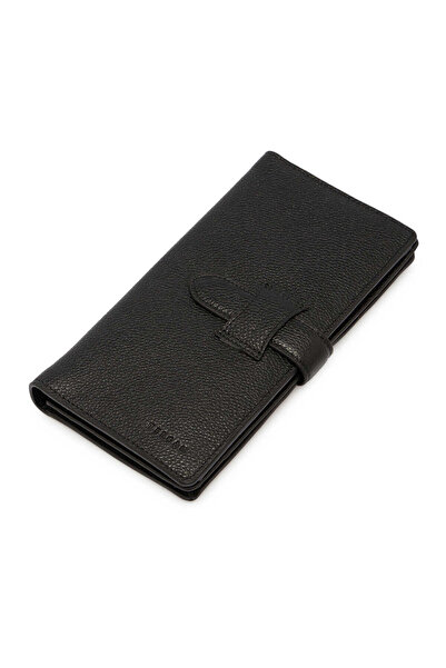Tergan Siyah Hakiki Deri Erkek Cüzdan - S1CE00001670-U9G