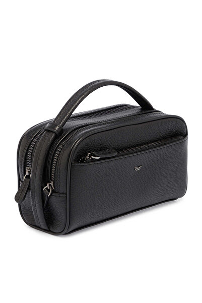 Tergan Black Genuine Leather Men's Portfolio Bag - S1Pc00021510-A41