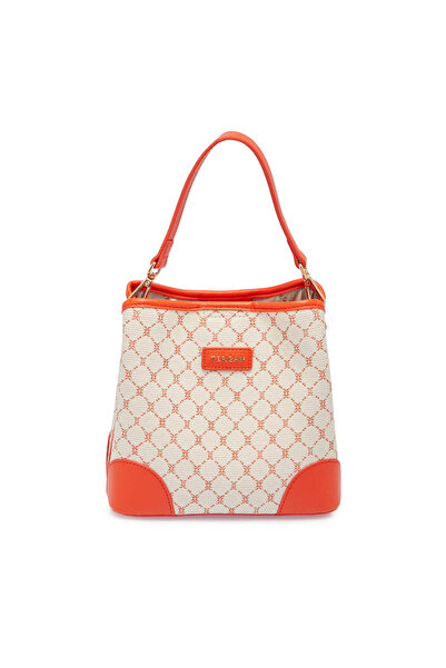 Tergan Krem Tekstil Kadın Çapraz Askılı Çanta - S25Y1TWC0710-V6D